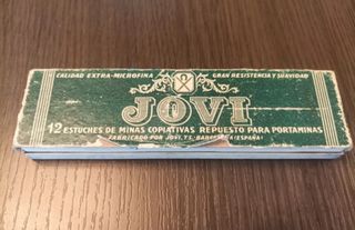 Caja Antiguos Tubos Portaminas JOVI