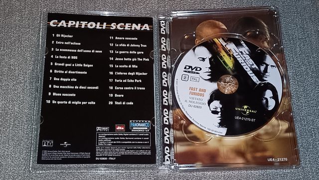 Fast and Furious DVD