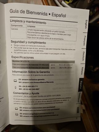 Transportin de gato XL NUEVO