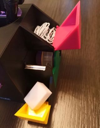 Antiguo Organizador de Escritorio Vintage DESKCUBE