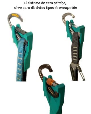 Pértiga para escalada