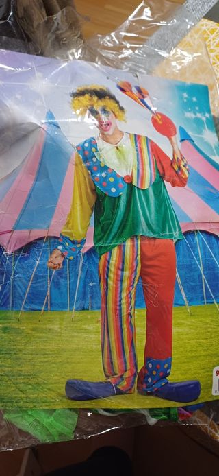 Disfraz familia payaso