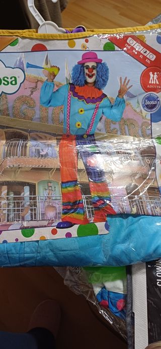 Disfraz familia payaso