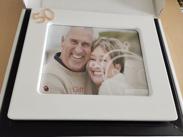 Cornice con Swarovski Nuova 50 anniv. / compl.