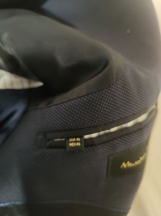 Traje Massimo Dutti 