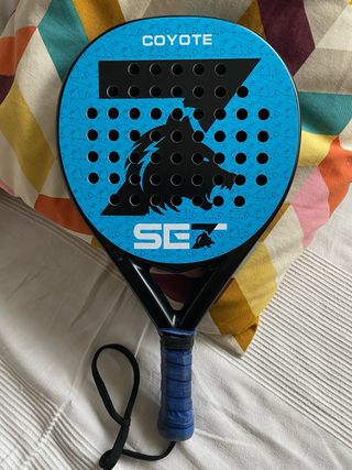 Pala padel hombre marca set impecable