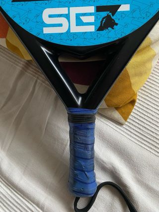 Pala padel hombre marca set impecable