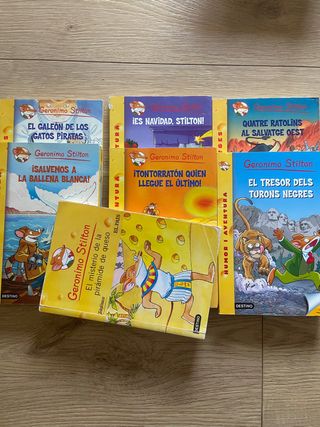 Libros Geronimo Stilton 