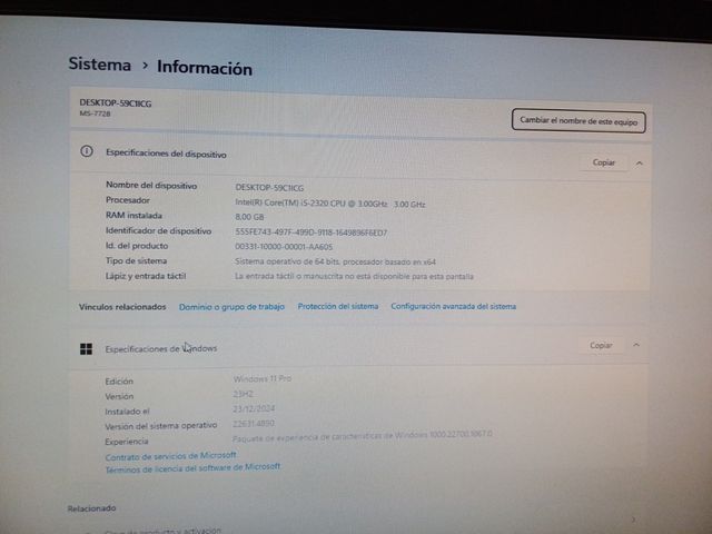 Pc Medion Core i5 Windows 11