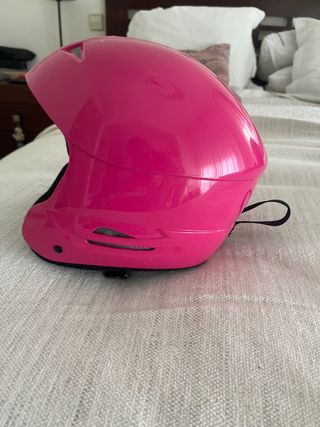 Casco esqui junior rosa