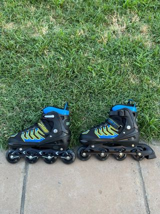 Patines ajustables con ruedas iluminadas