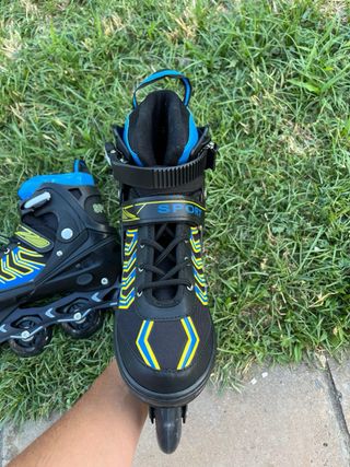 Patines ajustables con ruedas iluminadas