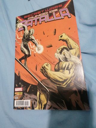 Secret wars:mundo de batalla