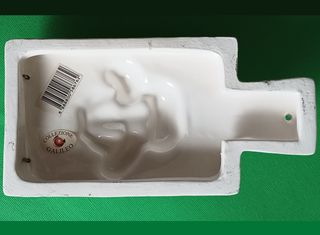 Taglierini decorativi, ceramica e legno. - Vintage