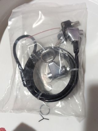 Cable seguridad pc laptop pantalla