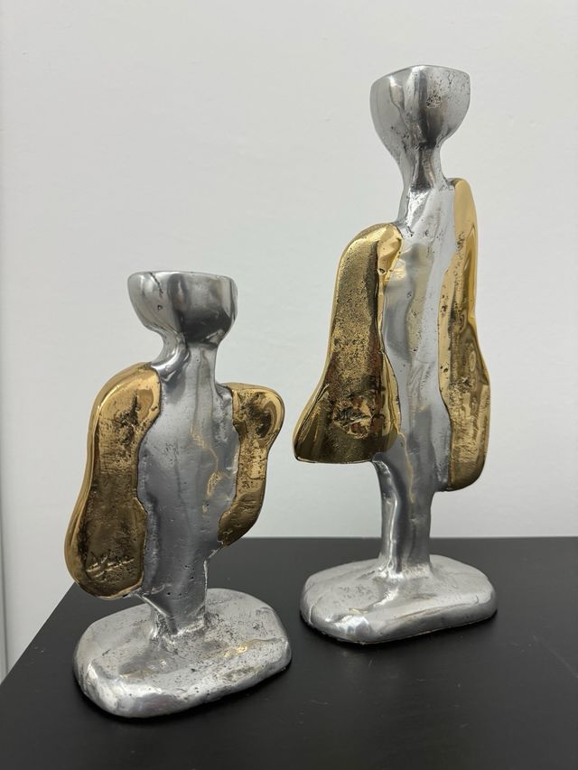 Juego de candelabros David Marshall