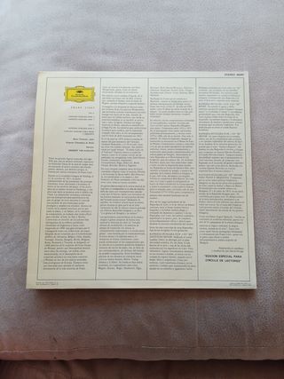 Vinilo Franz Liszt disco clasica