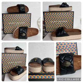 ZUEVO MULE KURY GEIGER NUEVO  con caja T.38 piel