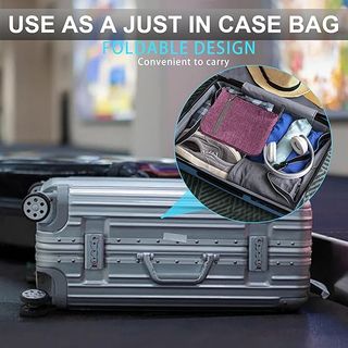 Vomgomfom Bolsa de Viaje Plegable de 115L, Maleta