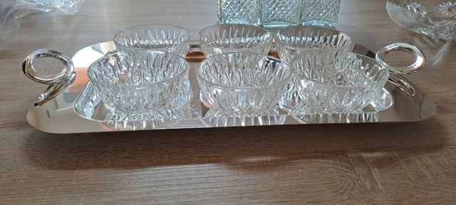 Oggetti vintage in cristallo