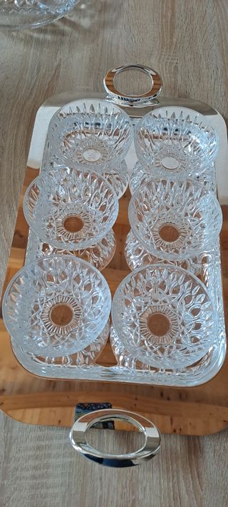 Oggetti vintage in cristallo