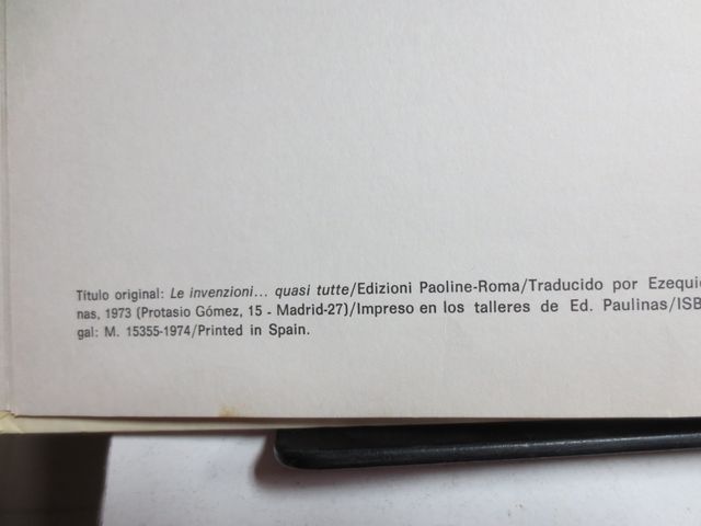 Casi todos los inventos.