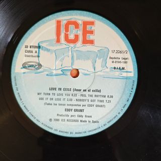 Vinilo LP Eddy Grant - Love in exile