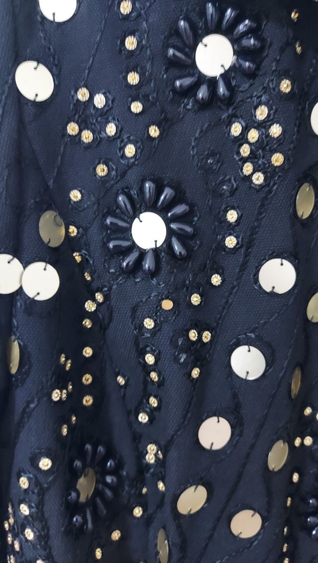 Chaqueta India espejos y piedras