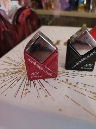 4 miniaturas de perfume Mirurgia 