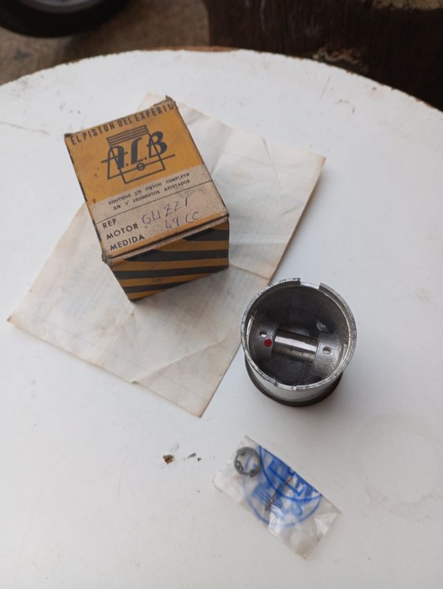 Pistón Guzzi 49cc, 40'82 mm