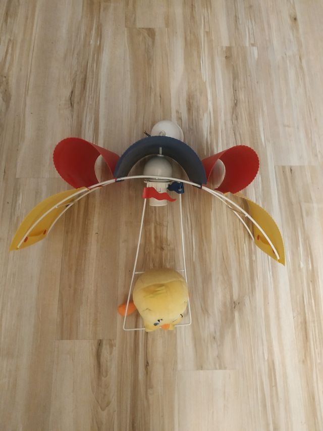 Lampara de techo Piolín en parapente