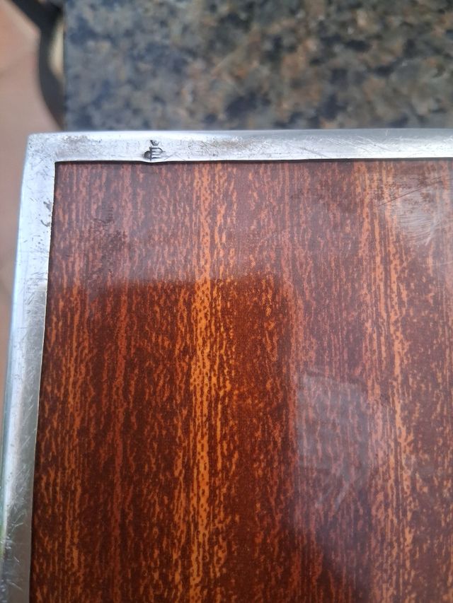 Cofanetto portagioie in argento Retro