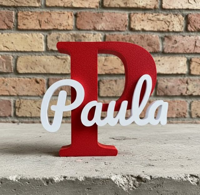 Letras 3D personalizadas para hogar y eventos