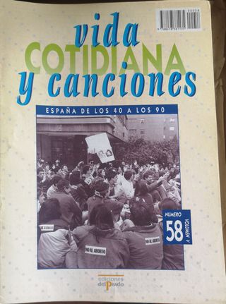 Fascículo Vida Cotidiana y Canciones.