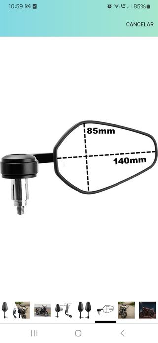 Espejo retrovisor para Triumph Street