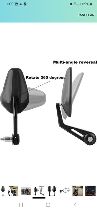 Espejo retrovisor para Triumph Street