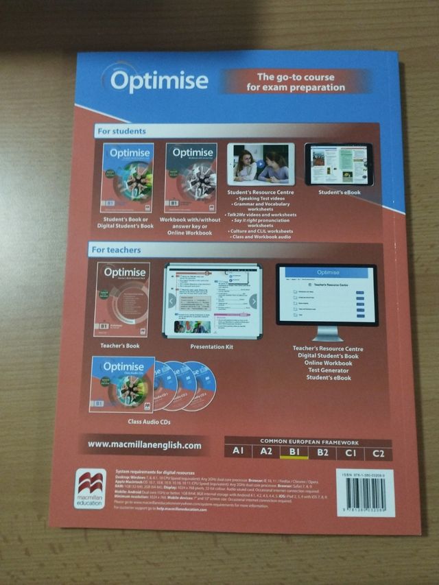 Optimise B1 Student's Book Premium Pack