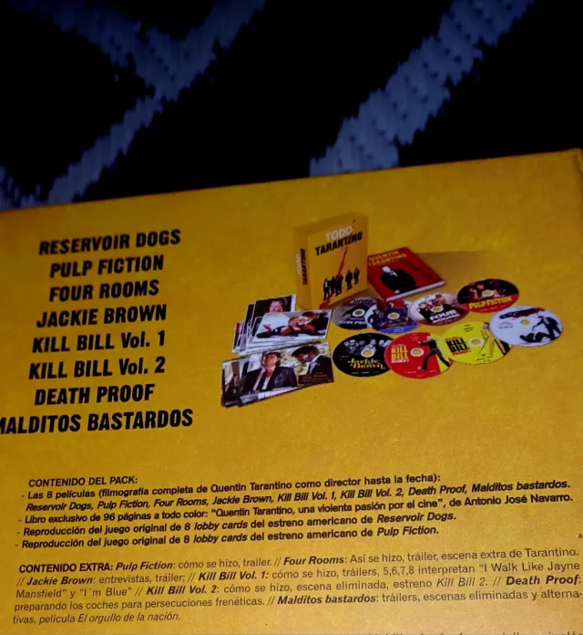 COLECCION TODO TARANTINO SÚPER PACK DESCATALOGADO