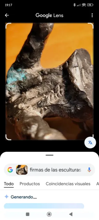 Figura bronce Jose María Morla