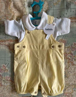 Peto/conjunto amarillo Babidu 