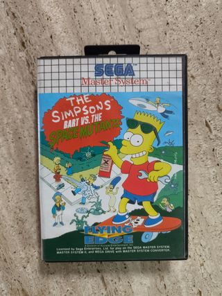 THE SIMPSONS MASTER SYSTEM