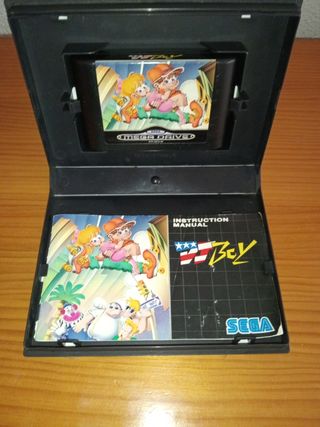 Juego Mega Drive " Dj Boy "