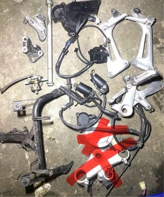 Lote piezas HONDA VTR1000