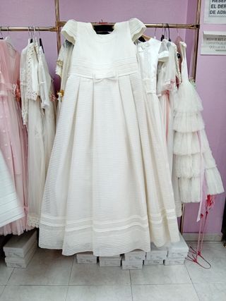 Vestido comunion de niña talla grande
