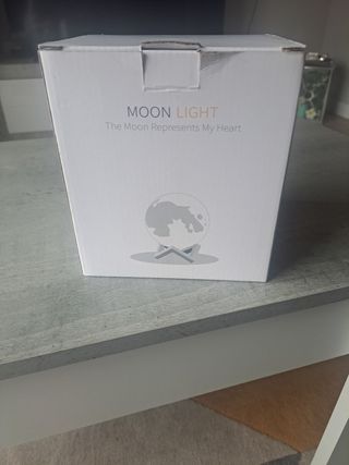 Lampara mesa luna