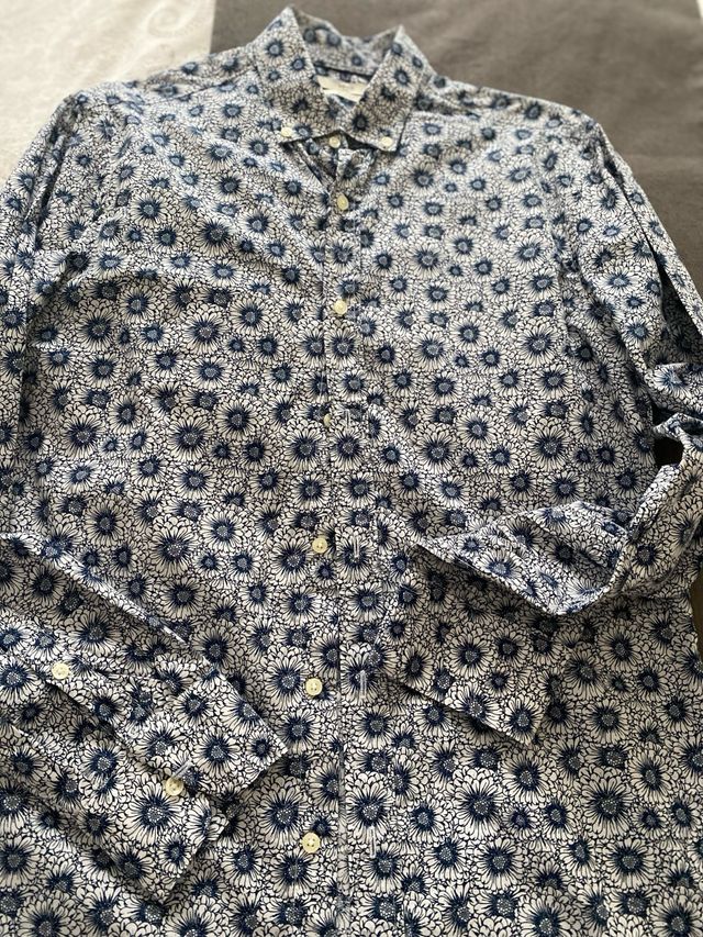 Camisa flores Mango