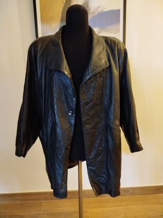 Chaqueta cuero basilio herrero 