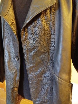 Chaqueta cuero basilio herrero 