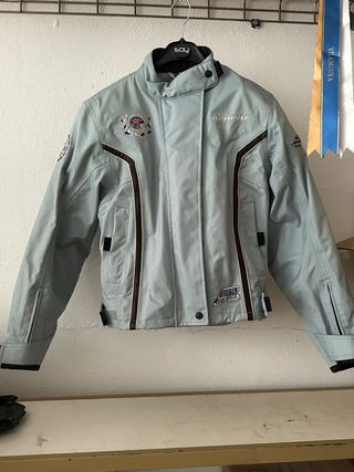 Chaqueta moto mujer