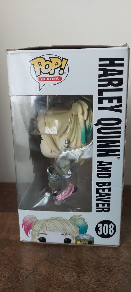 Funko Harley Quinn and Beaver 308